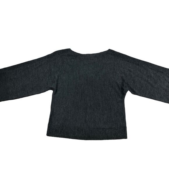 Rachel Zoe Merino wool gray sweater Small - Picture 3 of 7